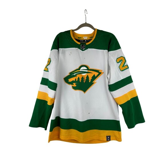 Minnesota Wild Reverse Retro Size 50 FIALA #22 Adidas Authnetic NHL  Jersey - Picture 7 of 16